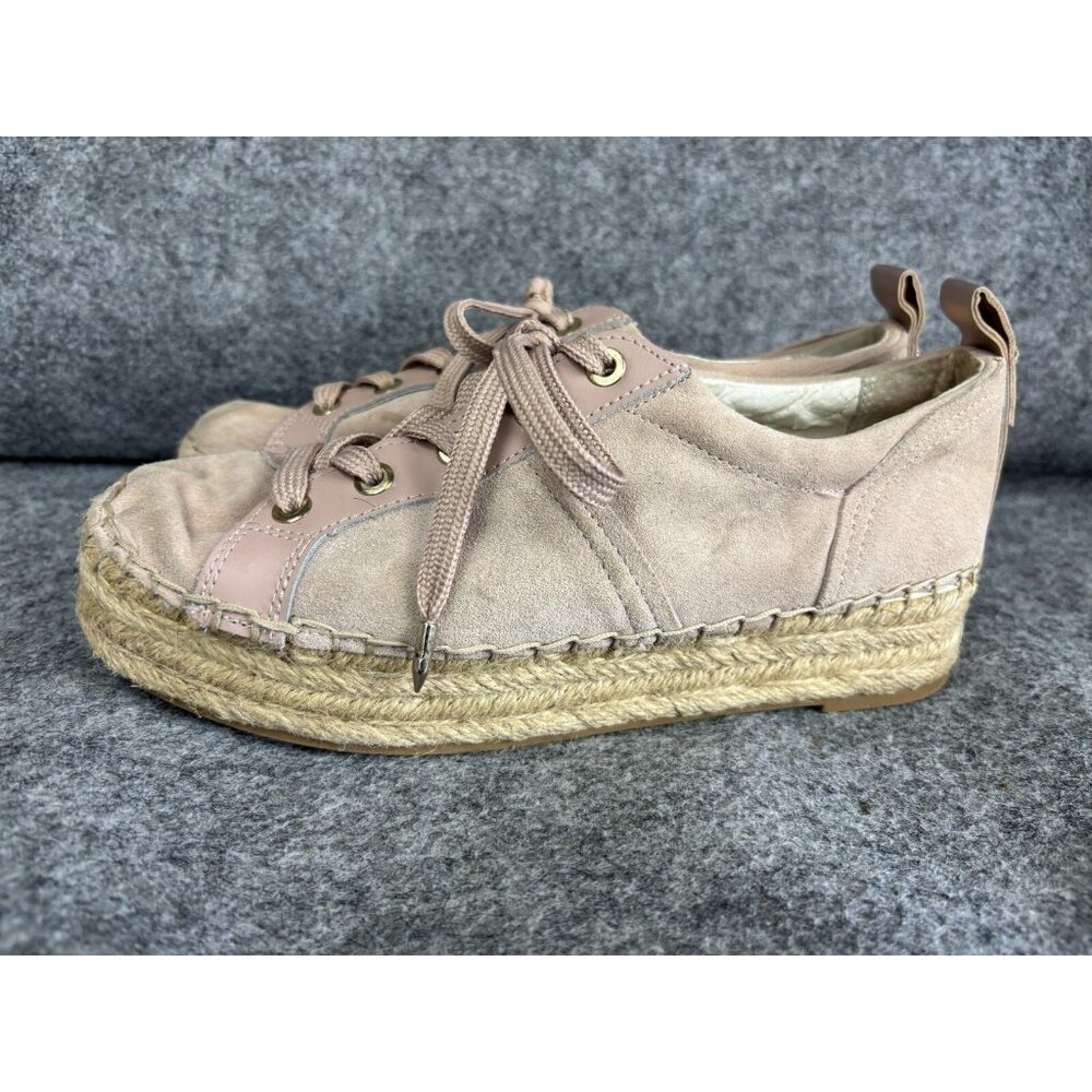 Sam Edelman Carleigh Platform Shoes Women’s 7.5 Suede Pink‎ Leather